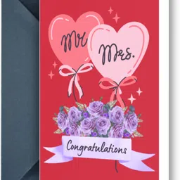 Wedding Congratulations Greeting Card-image-0