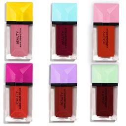 Adbeni Beauty Set Of 6 Matte Liquid Color Lipstick - 3ml Each - Shade-A-picture-7