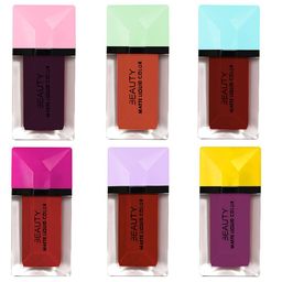 Adbeni Beauty Set Of 6 Matte Liquid Color Lipstick - 3ml Each - Shade-B-picture-6