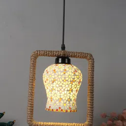 foziq Black Printed Ceiling Lamps image 3