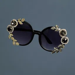 HAUTE SAUCE by Campus Sutra Women Full Rim Embellished Round Sunglasses AW23_SOHISG9049-image-40