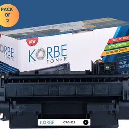 korbe Toner Cartridge Compatible Canon Image Class Lbp-6300dn,Lbp-6650d Black - Twin Pack Ink Toner-image-2