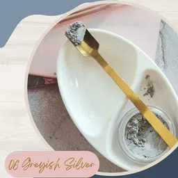 KINDED Set Of 2 Makeup Pigments Loose Shimmer Eyeshadow - Sea Green 01 & Greyish Silver 06 image 3