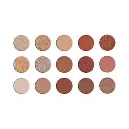 GLAM21 Sensational 15 Colors Lightweight Eyeshadow Palette 14 g - Shade 02 image 3