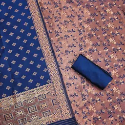 SHADOW & SAINING Unstitched Dress Material image 4