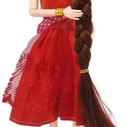 ctc creation Cute Dazzling Doll Set for Kids with Foldable Hands and Leg image 3