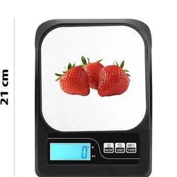 Qozent Electronic Digital 1Gram-10 Kg Weight Scale LCD Kitchen Weight Scale Machine for measuring Kitchen/Shop fruits,shop goods,Food,Vegetable,vajan,kata,weight machine,computer electronic vajan kata Weighing Scale for grocery,kata,taraju,shop,computer kata,tarazu,jewellery,sabzi, Weighing Scale image 2