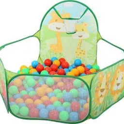 jayaansh traders Zoo Boll Pool For Kids With 50 Bolls image 3