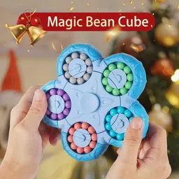 wanqlyn Magic Bean Rotating Puzzle Cube | 5 Petal Shape Stress Relief Fidget Toy-picture-22