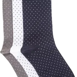 allen cooper Men Self Design Mid-Calf/Crew image 3