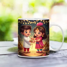 giftweb Best Gift for Sister – Stylish Coffee with Double-Sided Print (Ceramic) Ceramic Coffee Mug-picture-15