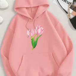 loom & line Women Full Sleeve Printed Hooded Sweatshirt-picture-46