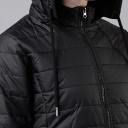 tokyo talkies Women Solid Puffer Jacket image 5