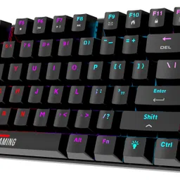 SpinBot Rage MK87 |80%|LED Backlit|26 Anti-Ghosting Key|Red Linear Switches|Mechanical Wired USB Tenkeyless Gaming Keyboard Compatible with Desktop, Laptop, Mac, Tablet-picture-48
