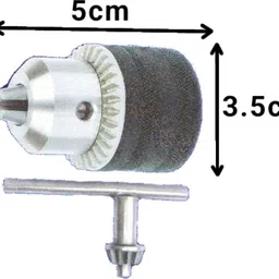 asg 10mm; Drill Machine; Keyed Drill Chuck Spare Part 10mm; ASG; Drill Machine; Keyed Drill Chuck Spare Part image 2