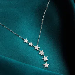 GIVA 925 Silver Starry Drop Necklace-picture-45