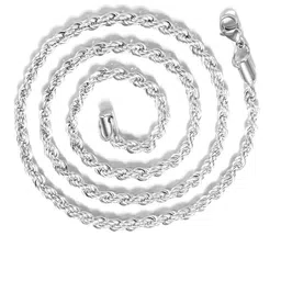 KARISHMA KREATIONS Silver-Plated Minimal Chain image 2