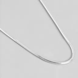 Zavya Men Rhodium-Plated  92.5 Sterling Silver Chain image 3
