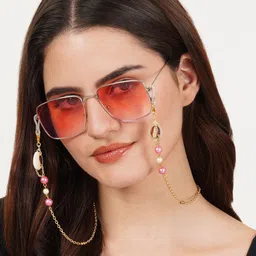 BeAbhika Beads Studded Spectacles Chain image 2