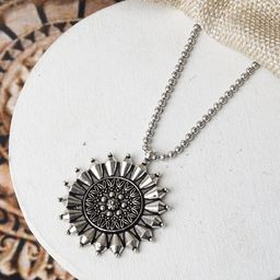 TEEJH Oxidised Necklace-picture-4
