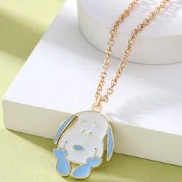 VIRAASI Gold-Plated Enamel Dog Puppy Pendant-picture-36