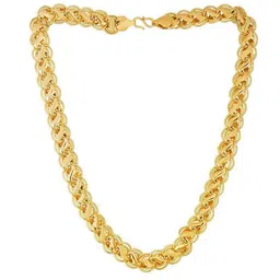 Vighnaharta Brass Gold-Plated Chain-picture-33