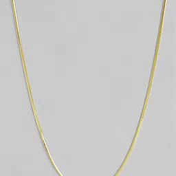 Zavya Men 925 Sterling Silver Gold-Plated Chain image 3