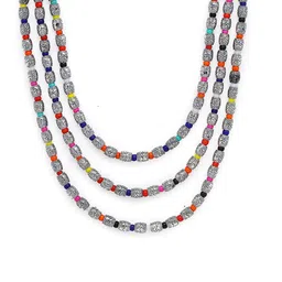 Celena Cole Silver-Toned & Red Layered Necklace image 2