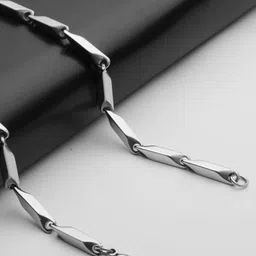 VIEN Silver-Plated Stainless Steel Chain image 5