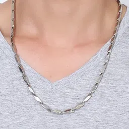 VIEN Silver-Plated Stainless Steel Chain image 4