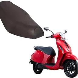 sanaacreation CHETAK SEAT COVER_05 Single Bike Seat Cover For Bajaj NA-picture-10