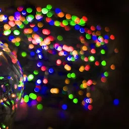 jayshree 200 LEDs 4 m Multicolor Flickering String Rice Lights image 2
