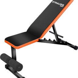 strauss Adjustable Heavy Duty Workout Gym Bench for Multipurpose Exercise Multipurpose Fitness Bench-picture-12