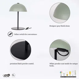 kapoor lampshades Oporto Metal Study Lamp image 4