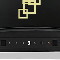 faber HOOD ZEST IN HC SC FL BK 90 Auto Clean Wall Mounted Black 1200 CMH Chimney image 2