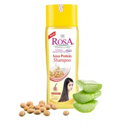 ROSA Soya Protein Shampoo With Pro-vitamin B5 For Long & Strong Hair-1000ml image 1