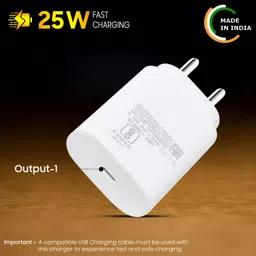 Zybux 25 W PD 3 A Wall Charger for Mobile image 2