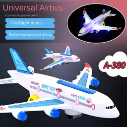 kokee toys Airliner Aircraft Airplane Toy for Kids | Boys| Girls with Lights & Music image 3
