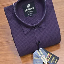 sonishq Men Regular Fit Checkered Spread Collar Casual Shirt-picture-23