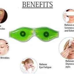 palakshi Aloe Vera Cool Gel Eye Glasses Mask Summer Ice Cooling Sleeping Mask image 3