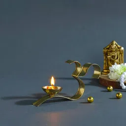 omdiya Brass Table Diya image 2