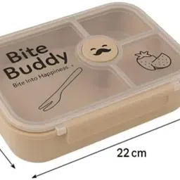 ajc store Bite Buddy Lunch Box 4 Containers Lunch Box image 3