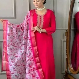 womenethnic Cotton Women Churidar-picture-24