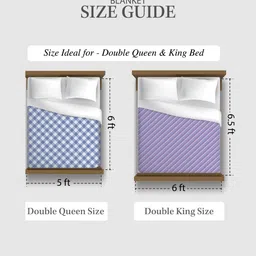 Divine Casa Black & White Abstract AC Room 110 GSM Double Bed Dohar image 4