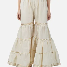 BCZ Style Women Flared Cotton Ethnic Sharara-image-99