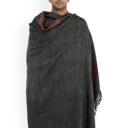 Exotic India Women Woven Design Wool Shawl-picture-28