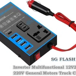 sg flash M Car Inverter Multifunctional 12V24V to 220V General Motors Truck Charging Power Supply Electronic Hobby Kit-picture-39