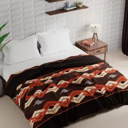 kopa BIANCA Brown Microfiber AC Room 120 GSM Double Bed Comforter-picture-29