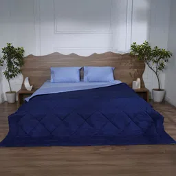 BELIHODE Brown 150 GSM Double Bed Comforter-image-99