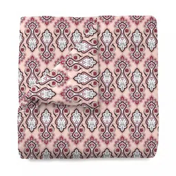MYTRIDENT Urban Comfort Pink Ethnic Motifs Cotton AC Room 120 GSM Double Bed Comforter image 4